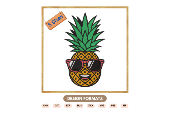 Cool Pineapple Embroidery Design Review for Real Embroidery Projects