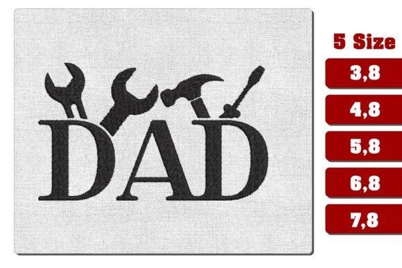 Dad Tools Handyman Machine Embroidery Design Review