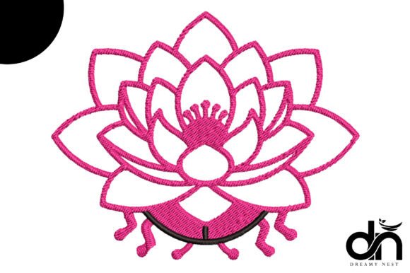 h1Pink Lotus Flower Embroidery Design Review for Small Business Branding/h1