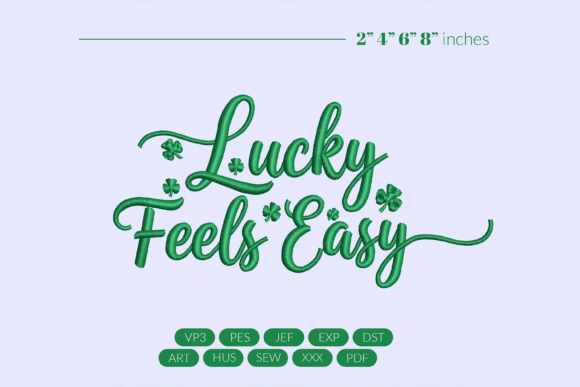Lucky Feels Easy Embroidery Design: A Seller’s Honest Review for Etsy & Small Shop Use