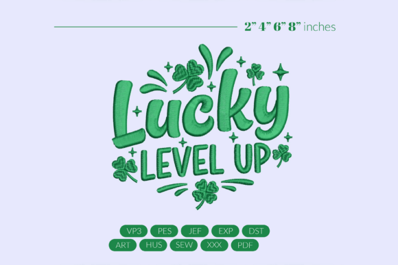 Lucky Level Up Embroidery: A Seller’s Review