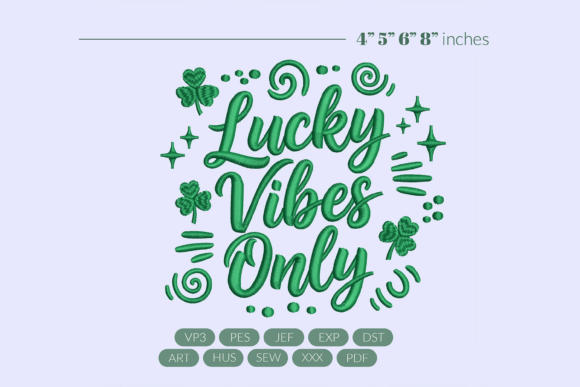 Lucky Vibes Only Embroidery: A Designer’s Review