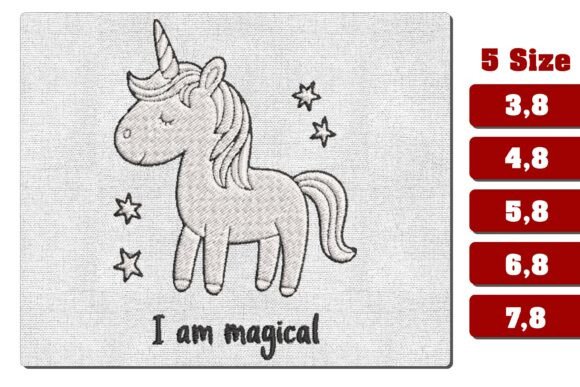 Magical Unicorn Embroidery Design File Review