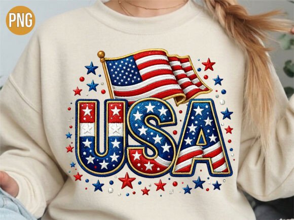 USA Flag Embroidery Texture Review for Seasonal Crafts
